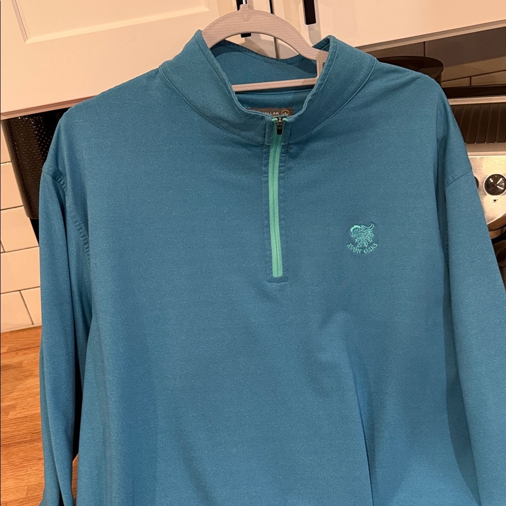 Avon Oaks Country Club Blue Quarter Zip